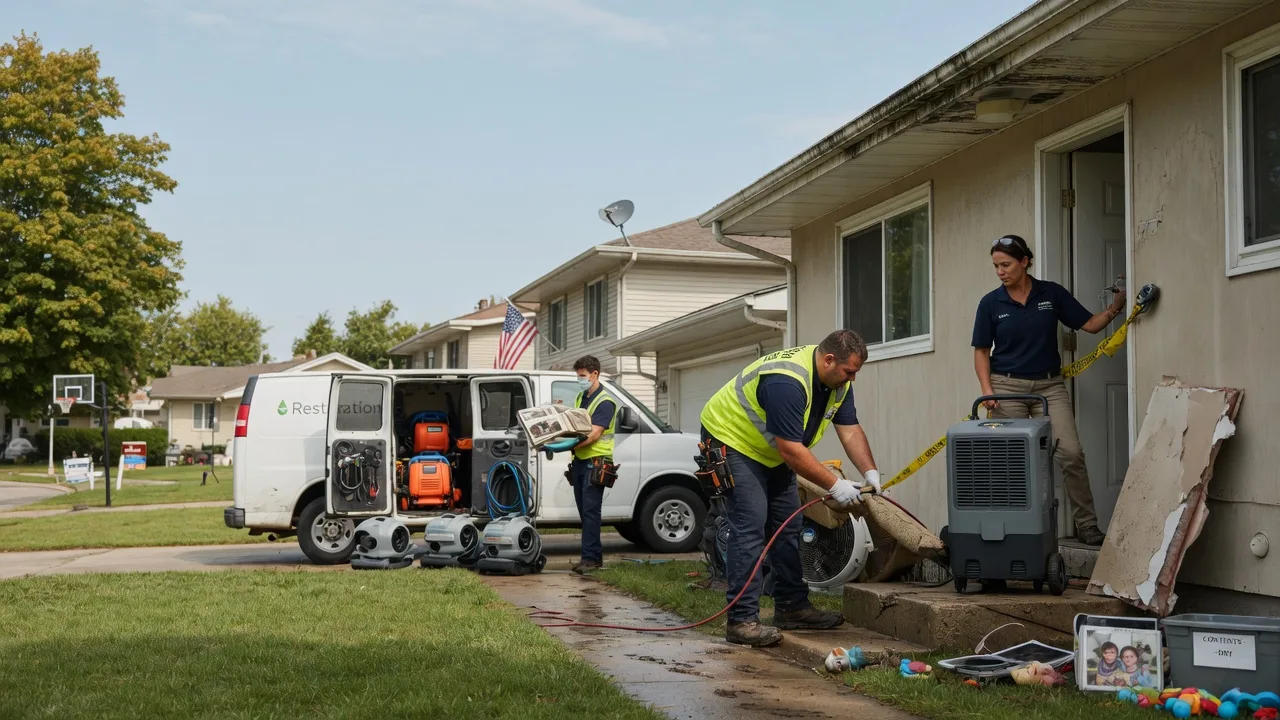 Water Damage Restoration in Beggs, OK near me